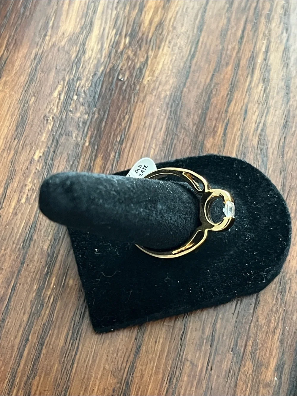 Lot of 3 Elegant 18KT Gold Electroplated Rings